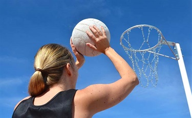 Playing Netball