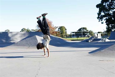 Central Reserve skate park