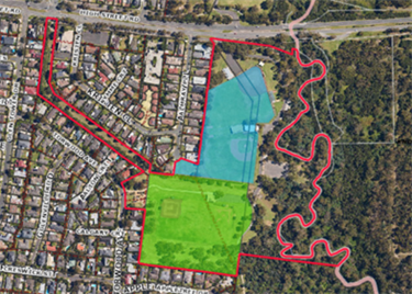 Dog off-leash area Napier Park