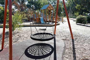 Federal Reserve accessible playground