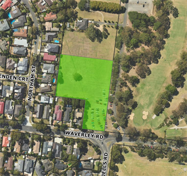 Glen Waverley Sports Hub South dog off-leash area