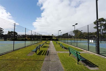 Tally Ho Reserve tennis courts