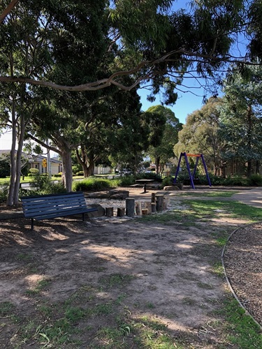 Wellington Reserve seating