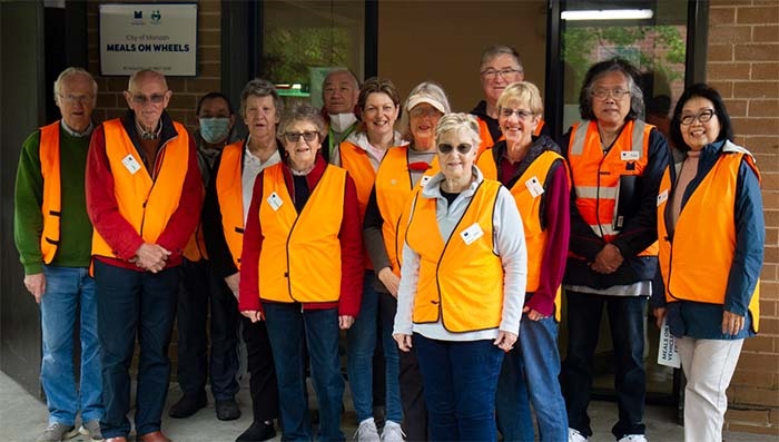 Monash Meals on Wheels team