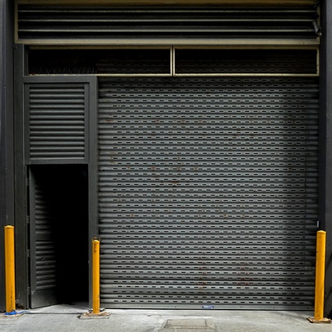 External roller shutters