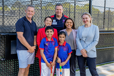 Mulgrave Reserve Cricket Net opening