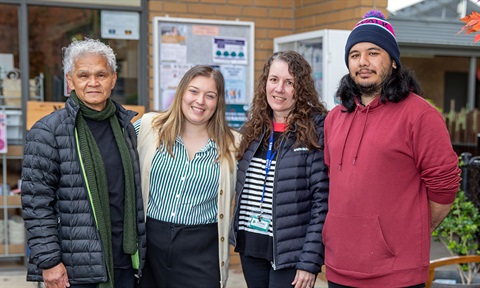 Volunteers and staff at Notting Hill Neighbourhood House