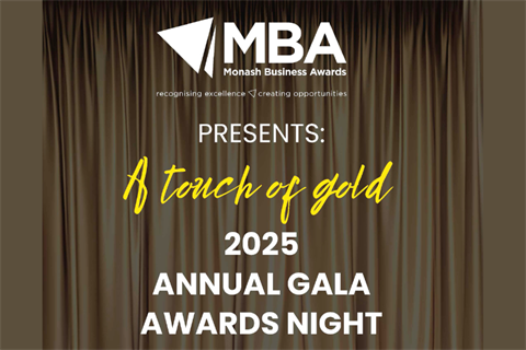 Monash Business Awards 2025 Gala web tile