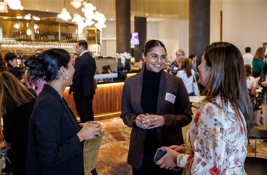 Monash Womens Business Network March 2025 attendees networking