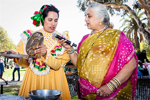 Flavours of Monash cooking demonstration