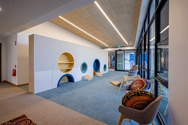 Dorrington Child Family Hub main foyer May 2025
