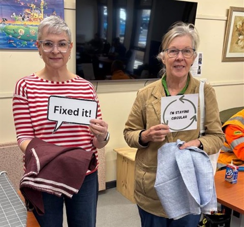 Textiles repair cafe