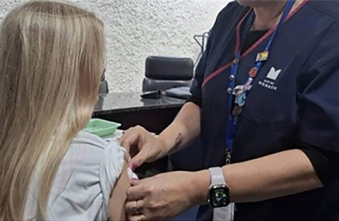 City of Monash immunisation session