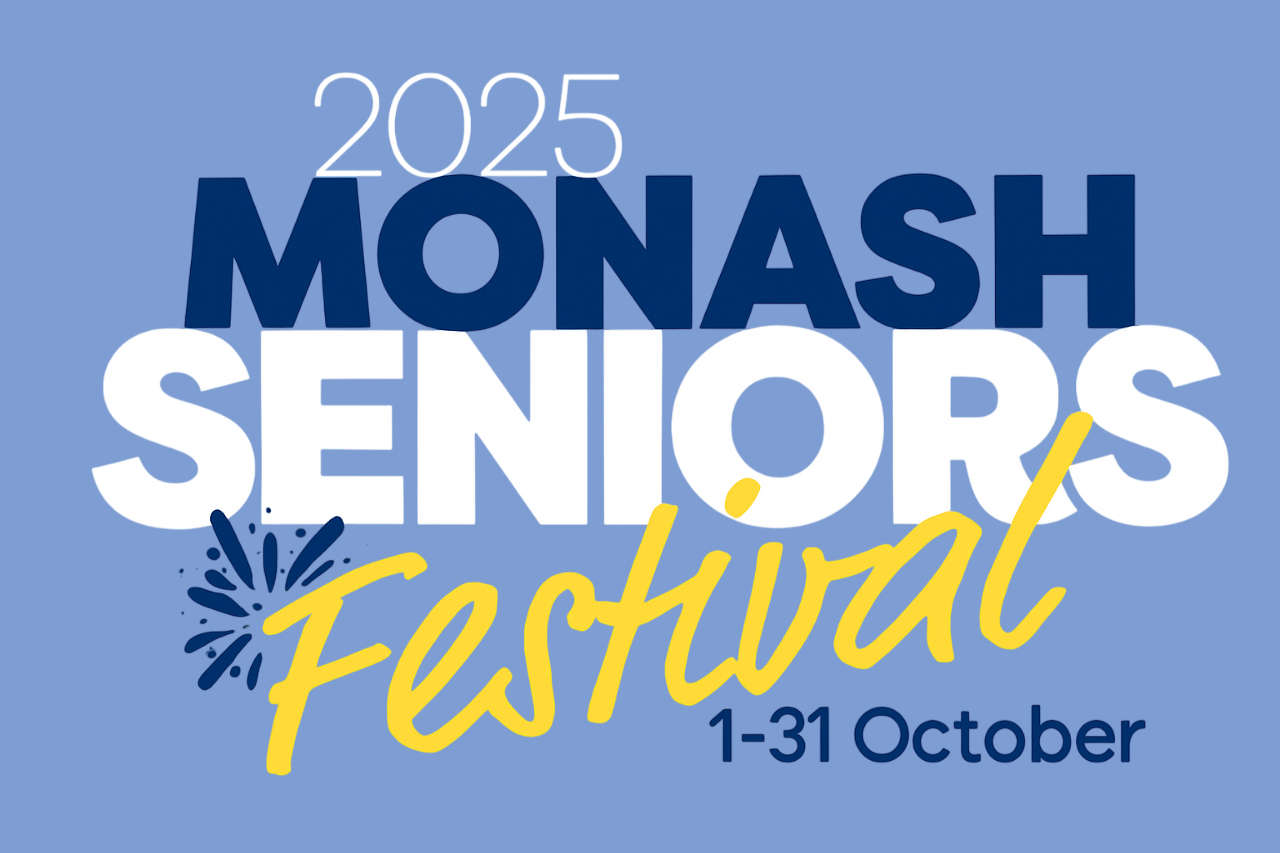 Monash Seniors Festival 2025 event tile