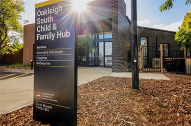 Oakleigh South Child and Family Hub exterior