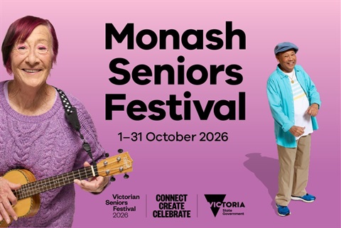 Monash Seniors Festival 2026 web banner