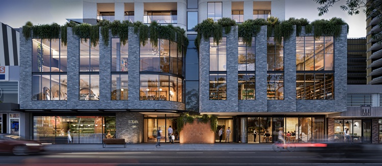 251-261 Springvale Rd Glen Waverley streetscape render 2025