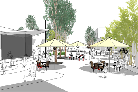Glen Waverley library pop up furniture