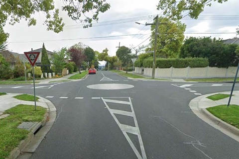 Mini-roundabout