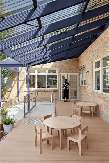 Completed extension of Mount Waverley Preschool