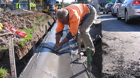 Road works