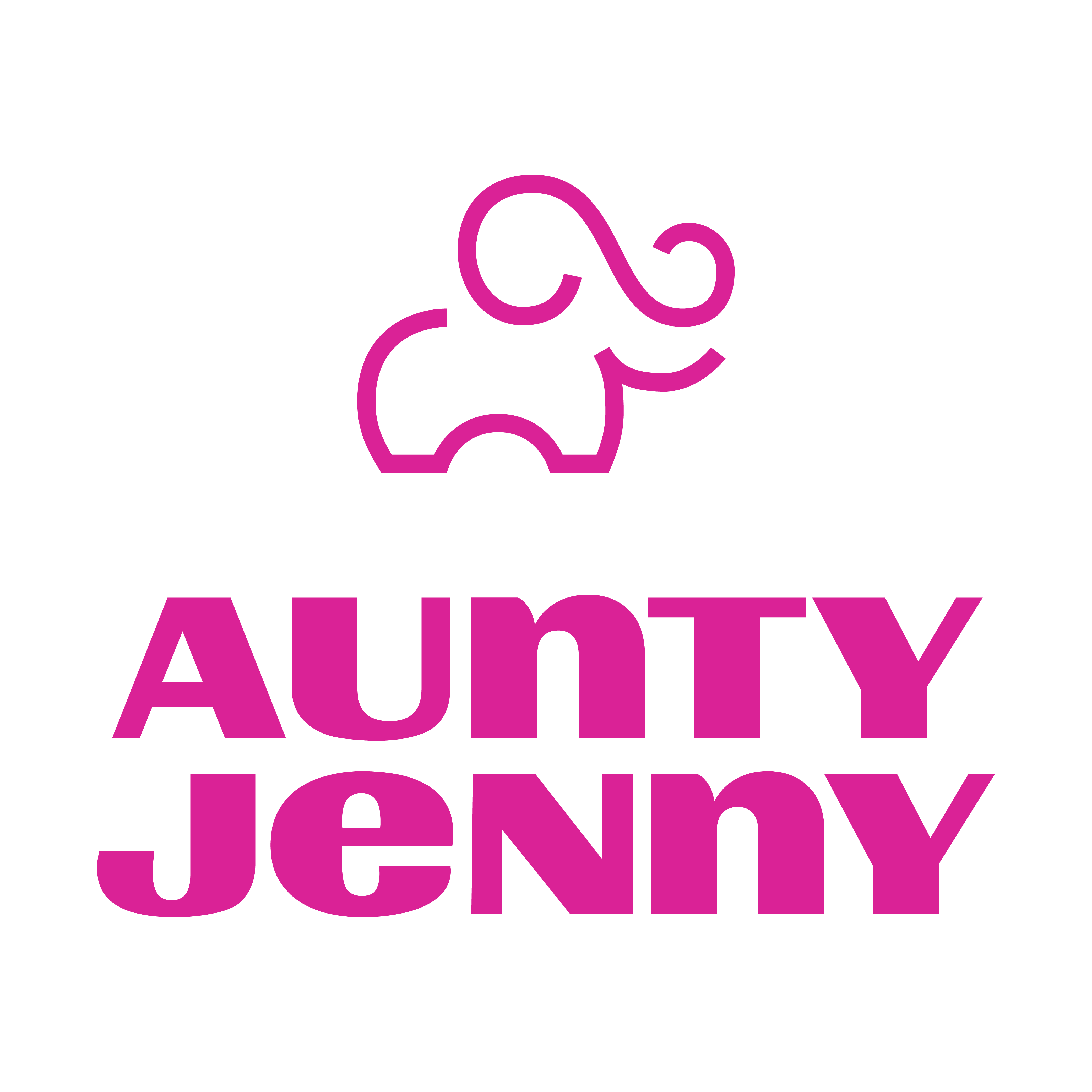 Aunty Jenny logo 2025