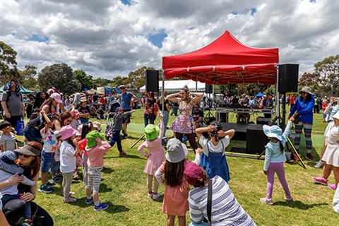 Family Fun Day 2024 - children playing