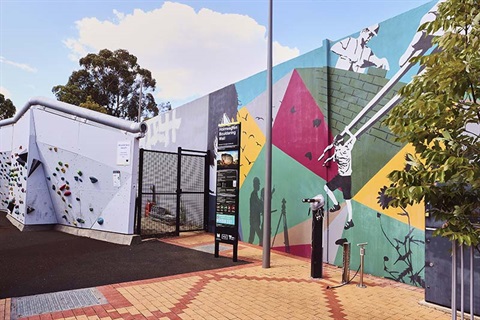 Holmesglen Mural by Sonsie Studios