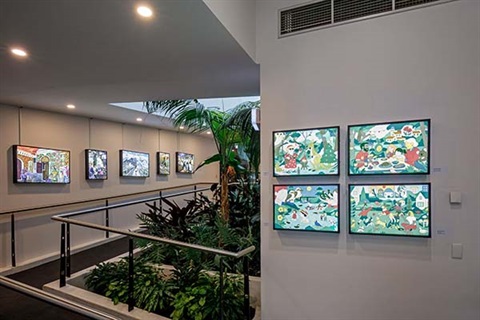 Lightbox Gallery at the Oakleigh Library