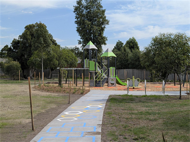 Albany Drive Reserve playspace March 2026