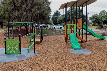 Slides and monkey bars