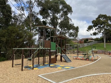Highview Park playspace 2024 play unit
