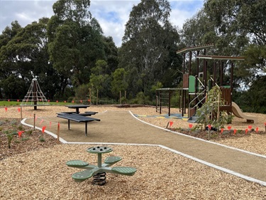 Highview Park playspace 2024 rocker