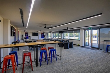 Mulgrave Reserve Cricket Pavilion interior