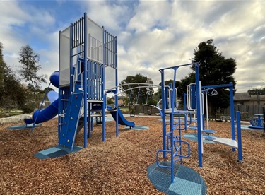 Orchard-Street Reserve playspace mult-storey play unit June 2025