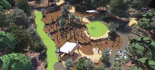 Valley Reserve sparc vision design birds eye view