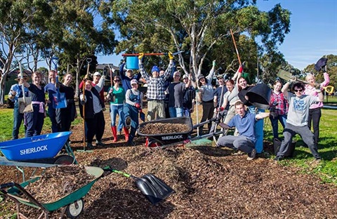 Green Shoots program - working in nature