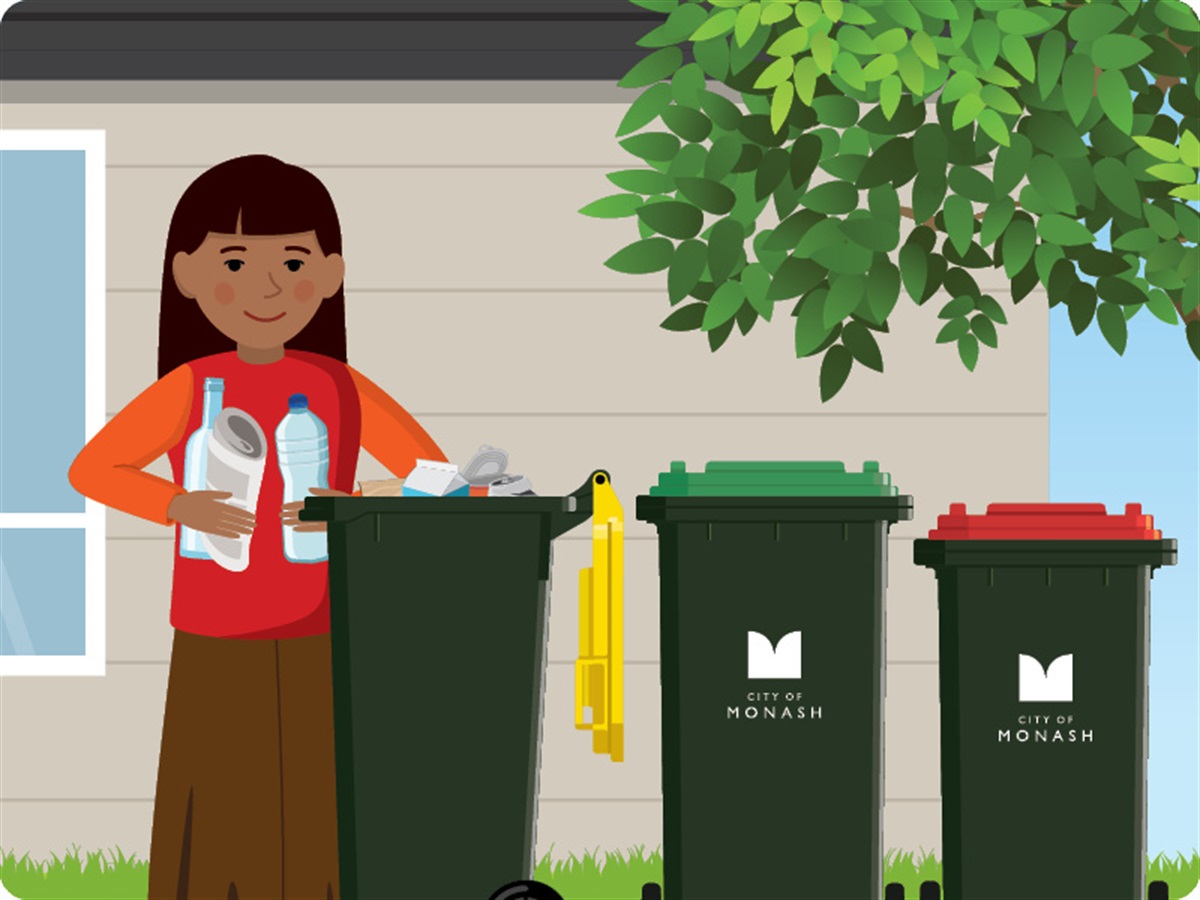 What can go in your bins | City of Monash