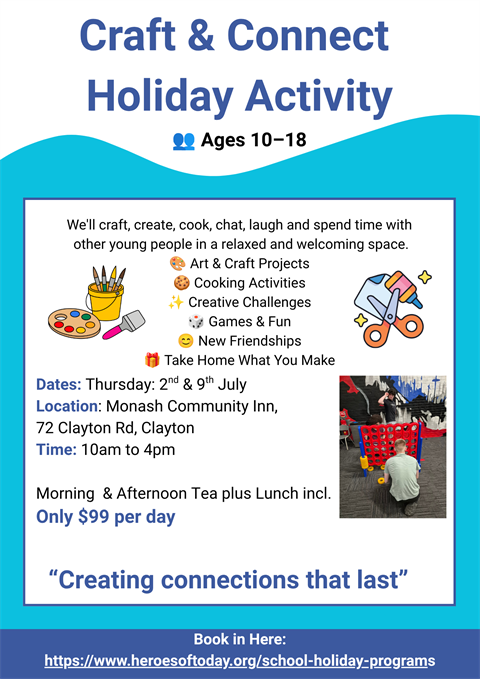 Craft & Connect Holiday Activity
