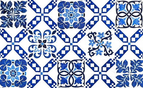 Raffle Quilt from 2024 Quilt Show