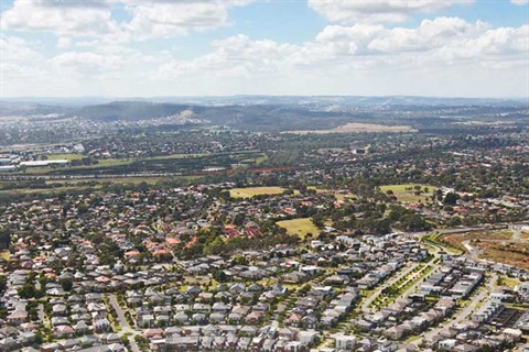 Monash aerial photo